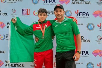 Atleta queretano de salto con garrocha es subcampeón iberoamericano