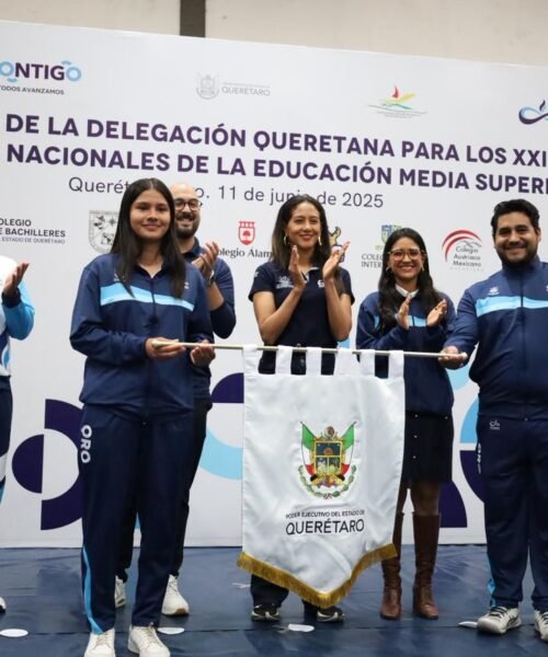 Abanderan a delegación queretana para los Juegos Deportivos CONADEMS 2025