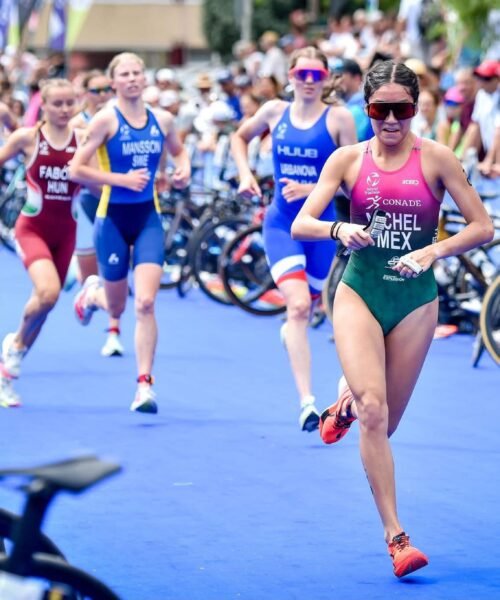 Culmina Regina Michel, triatleta queretana, entre las mejores 10 de Europa
