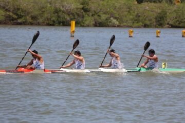 Ganan jalpenses 23 medallas en canotaje dentro de la Olimpiada Nacional