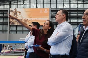Inaugura Gobernador Pabellón de Alto Rendimiento en el Parque Querétaro 2000