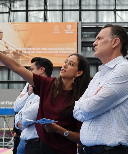 Inaugura Gobernador Pabellón de Alto Rendimiento en el Parque Querétaro 2000